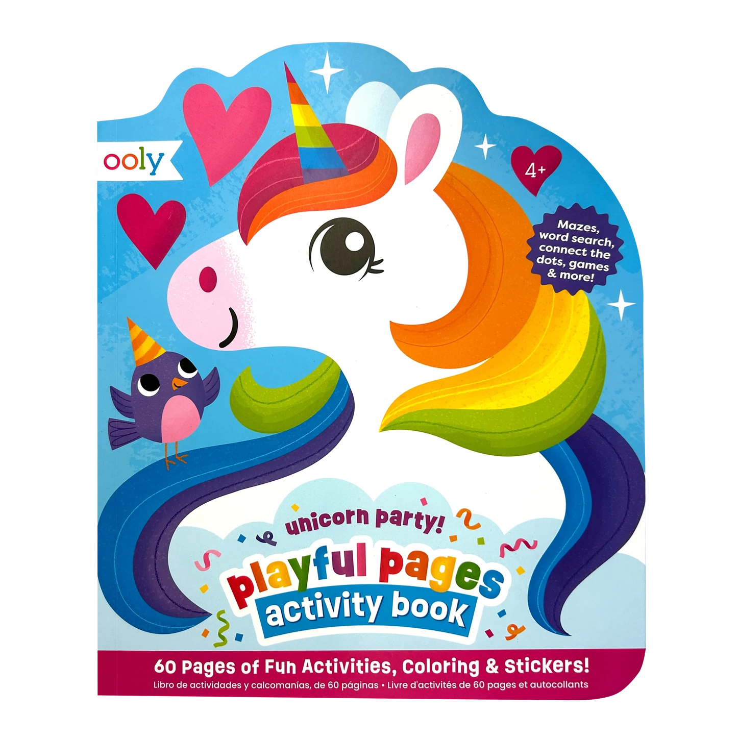 Ooly Playful Pages Activity Book - Unicorn Party