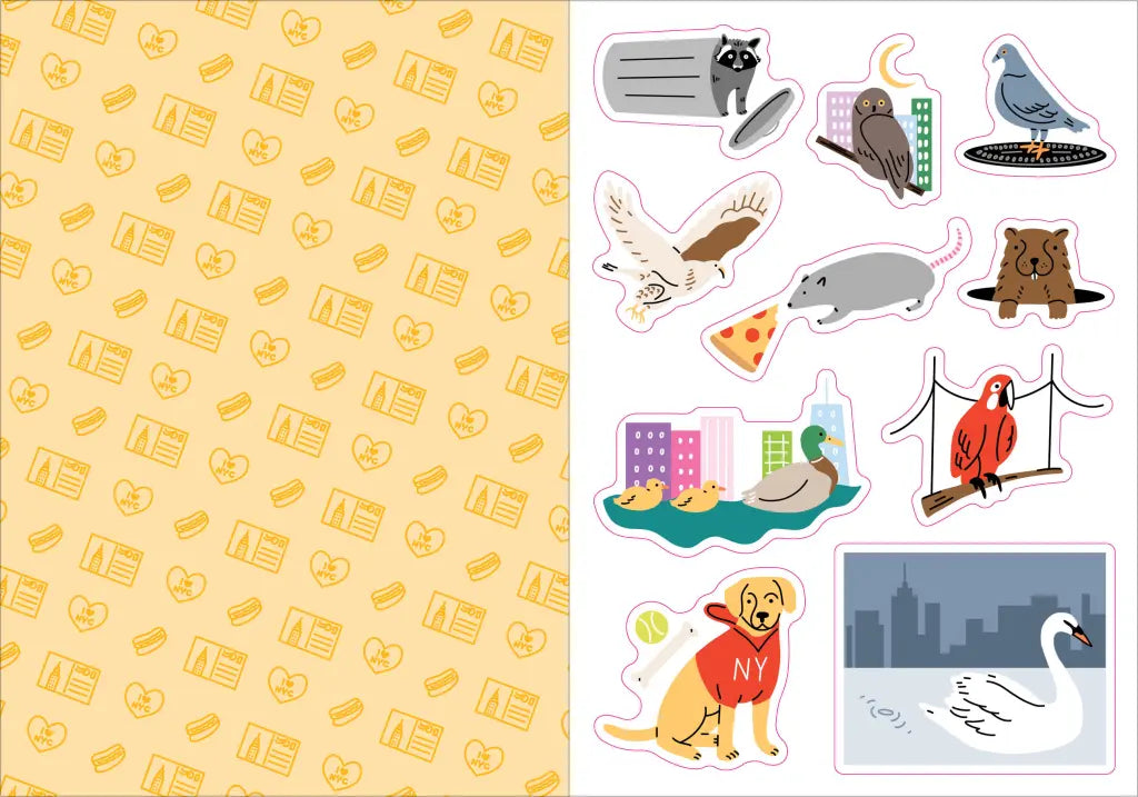 I Love New York City Sticker Books – 425+ Stickers Celebrating the Big Apple