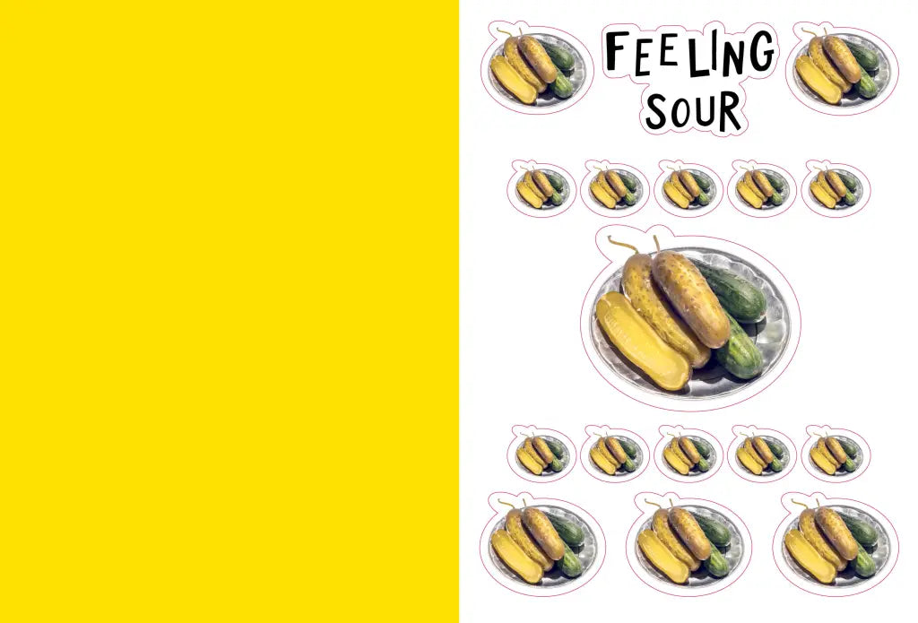 The Jewish Foods Sticker Book – 450+ Stickers