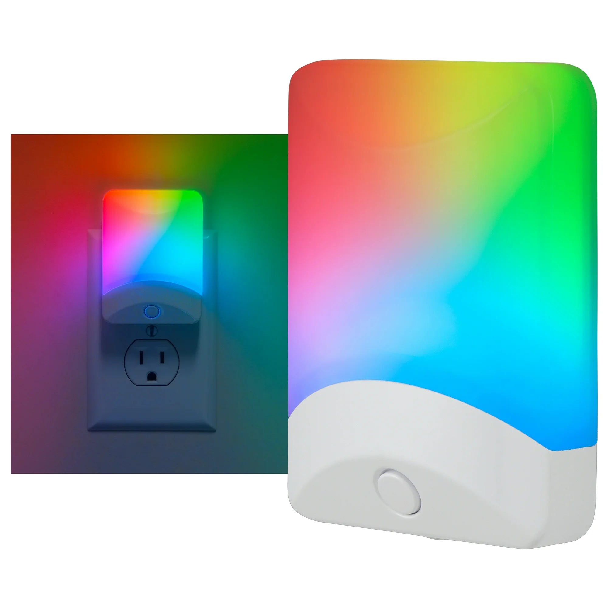GE Color-Changing Light Sensing LED Night Light