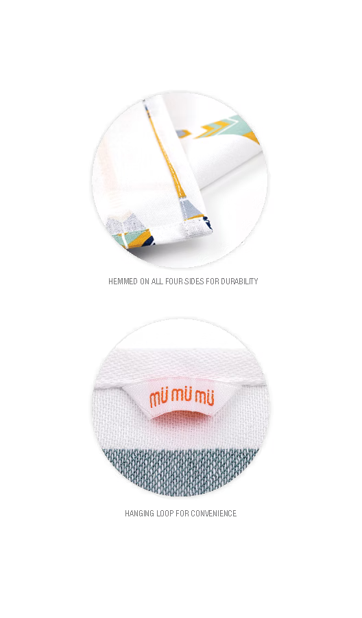 MU Kitchen 100% Cotton Dish Towel – 20" x 30" – New Poppy