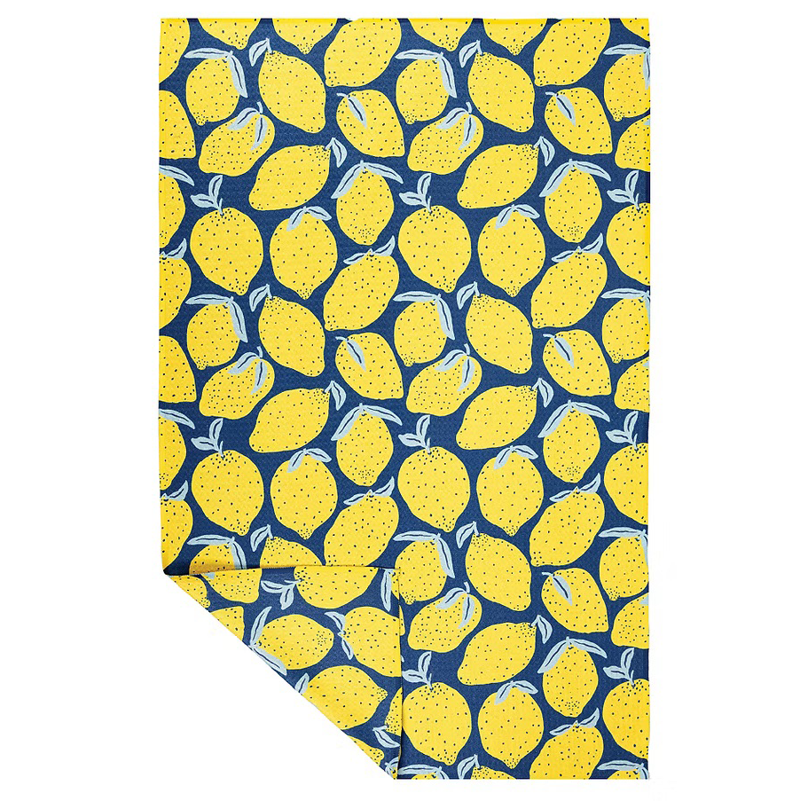 MU Kitchen Vibe Dish Towel – 18" x 30" – Lemons