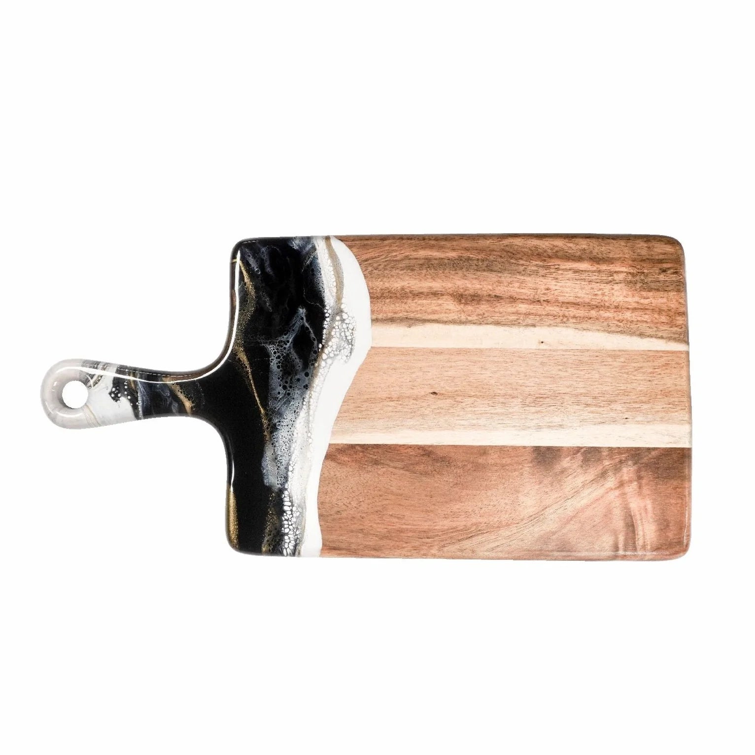 Medium Acacia Fine Resin Cheese Board – Onyx