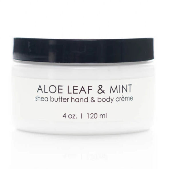 Formulary 55 Botanicals – Shea Butter Hand & Body Creme – Aloe Leaf & Mint – 4oz