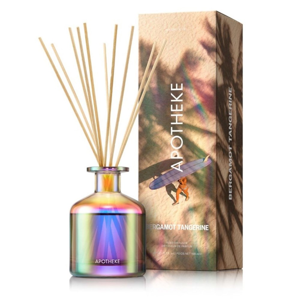Apotheke Scented Reed Diffuser – Iridescent Bergamot Tangerine – 6.7oz