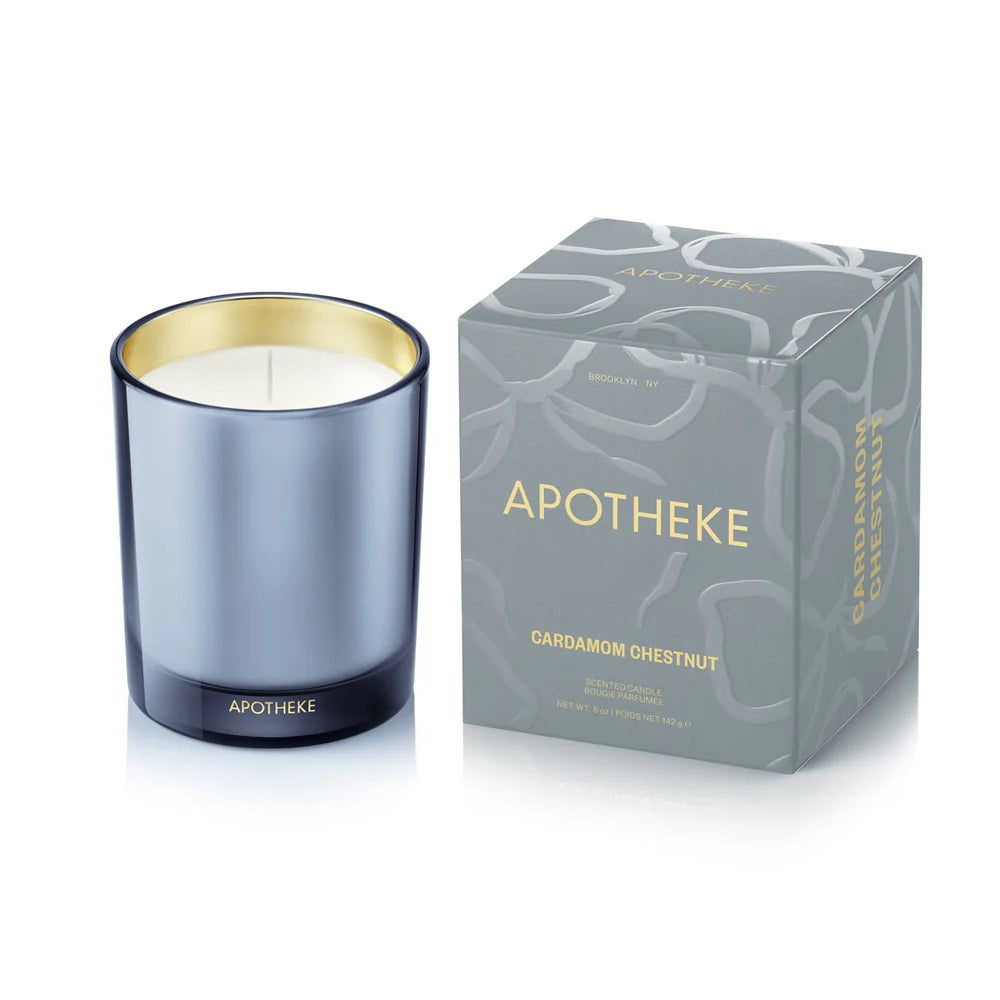 Apotheke Petite Candle – Cardamom Chestnut – 5oz