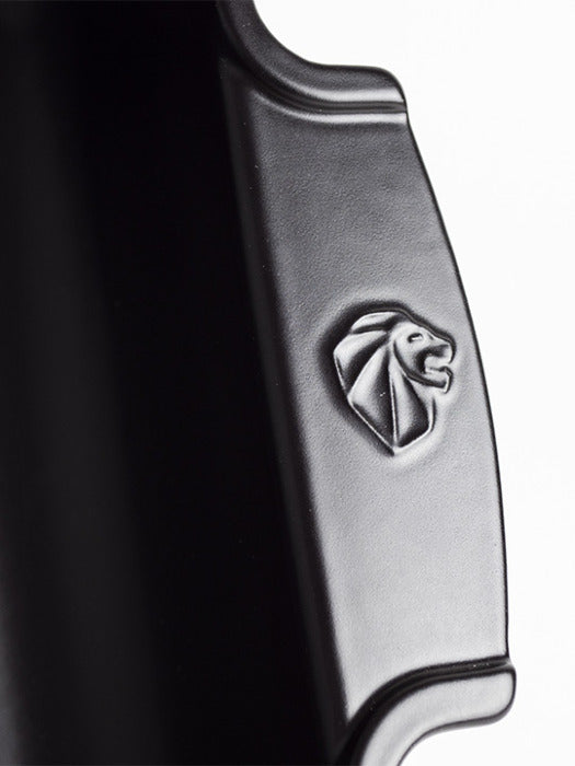 Peugeot Appolia Square Ceramic Casserole Baking Dish – 7" – Satin Black