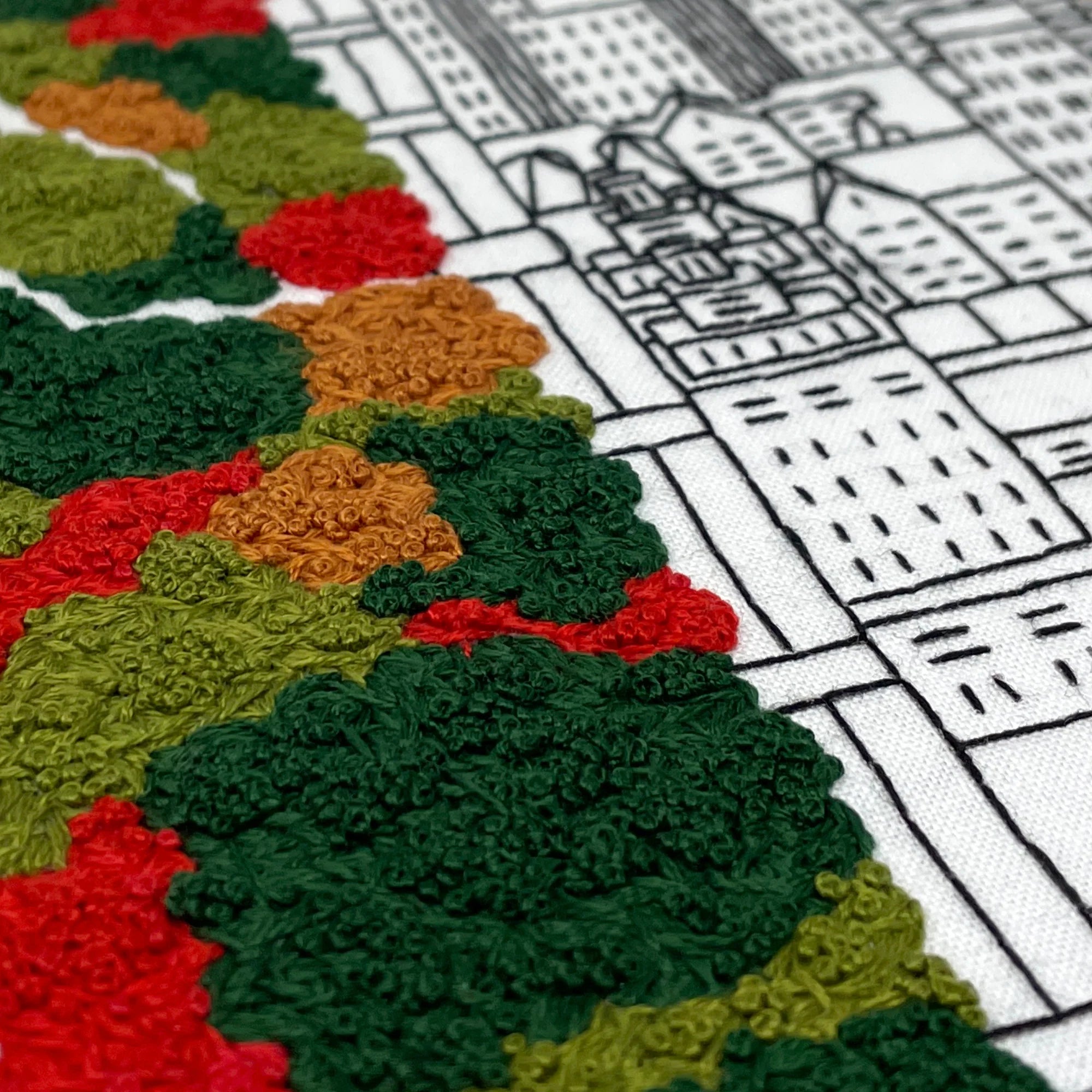 Embroidery & Sage – Autumn In NY - Embroidery Kit