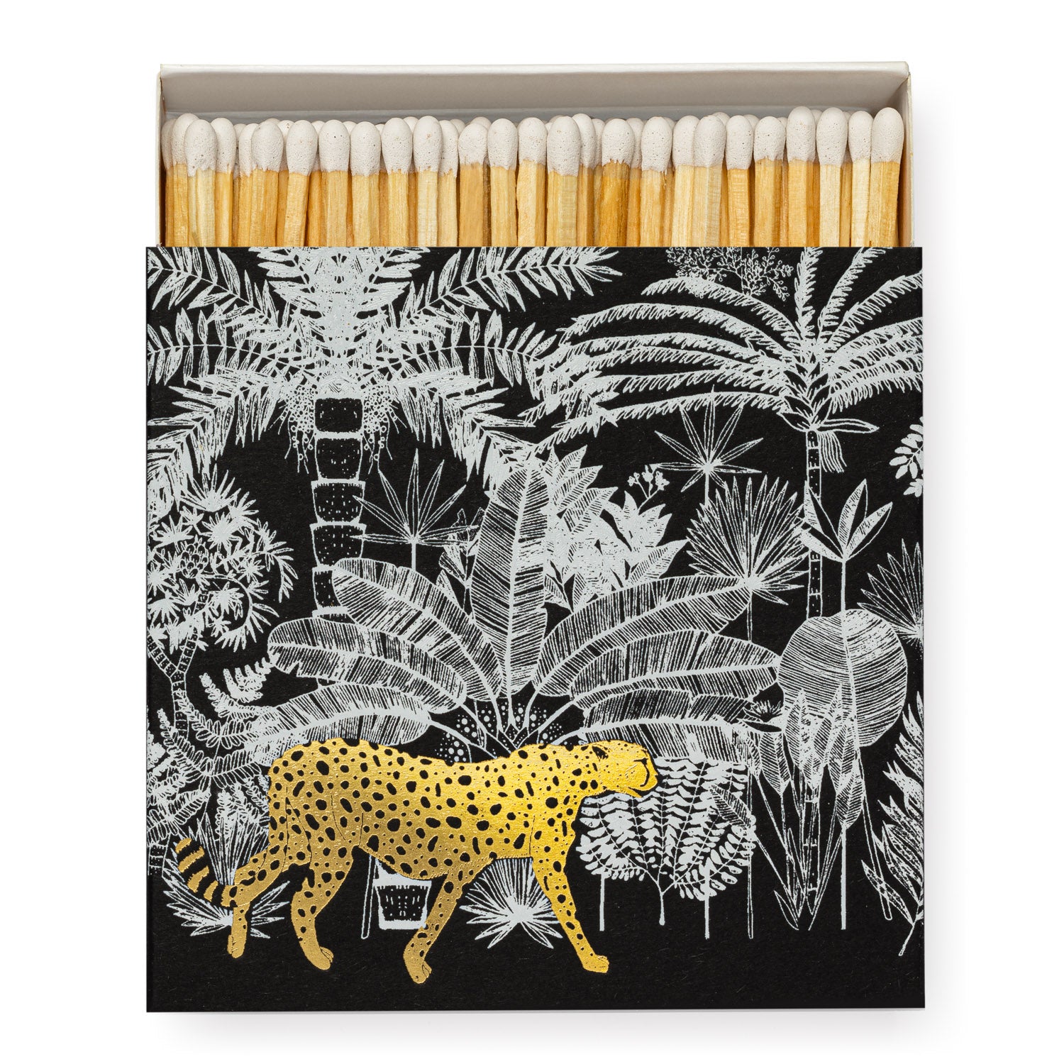Archivist Cheetah in Jungle Luxury Matches – 125 Stick Matches
