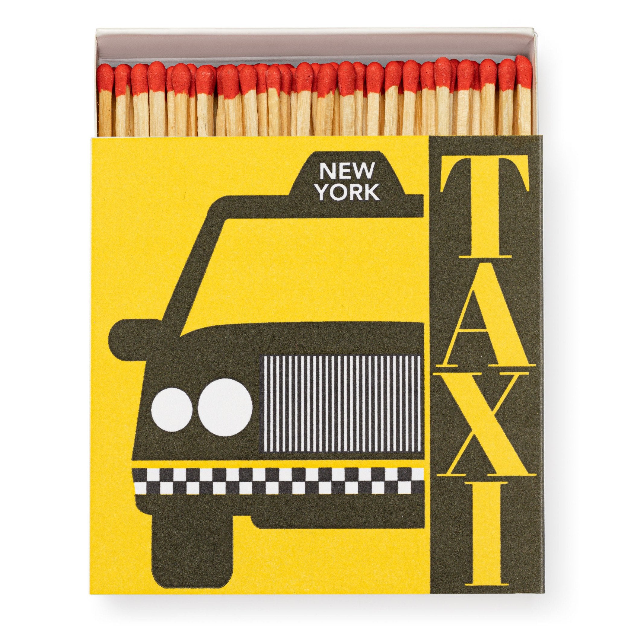 Archivist NYC Taxi Luxury Matches – 125 Stick Matches