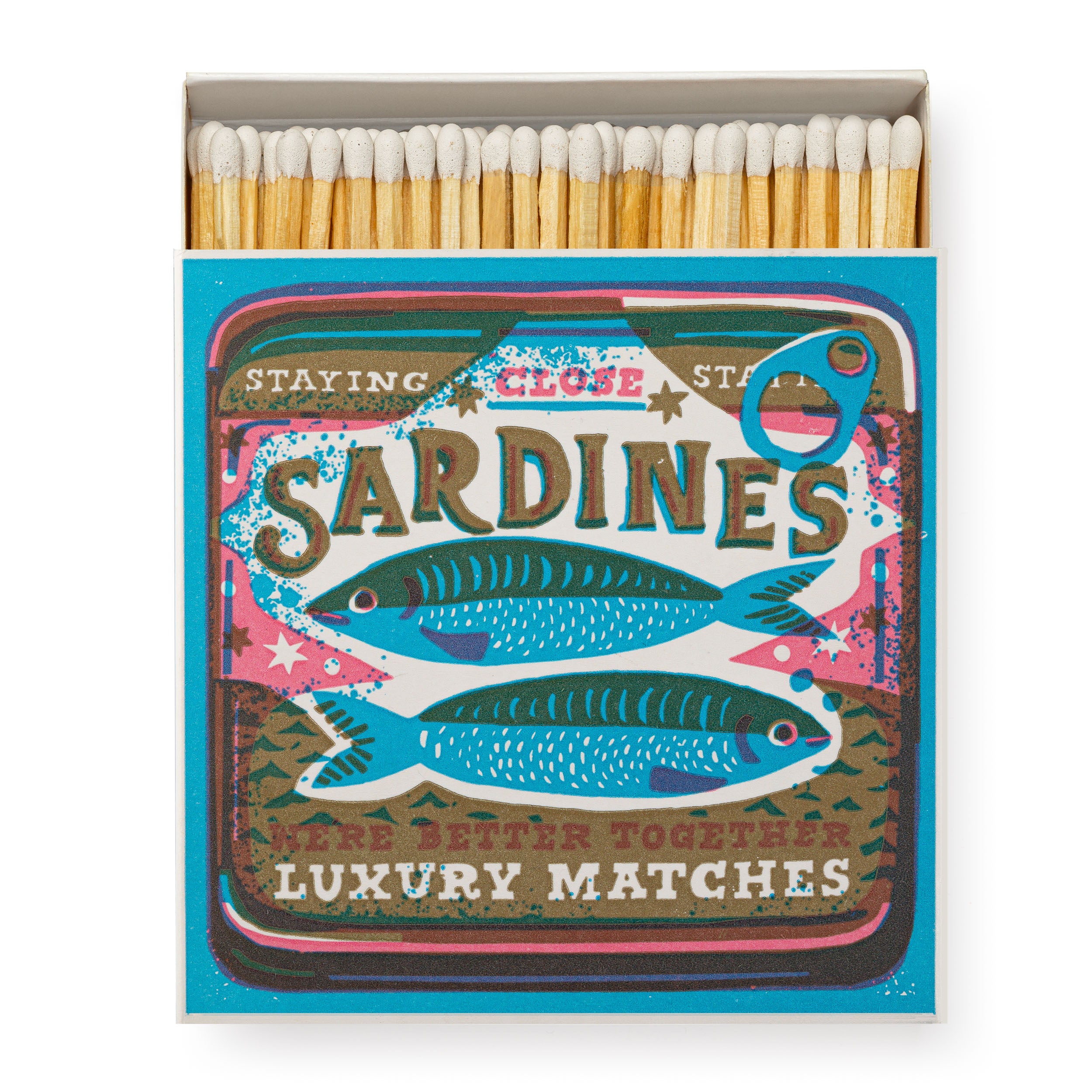 Archivist Better Together Sardines Luxury Matches – 125 Stick Matches