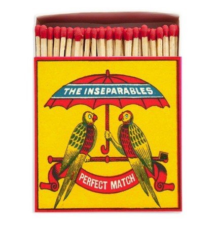 Archivist The Inseparables Luxury Matches – 125 Stick Matches
