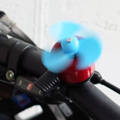 Kikkerland Fiets Windmill Bike Bell – Assorted Colors – Each Sold Separately