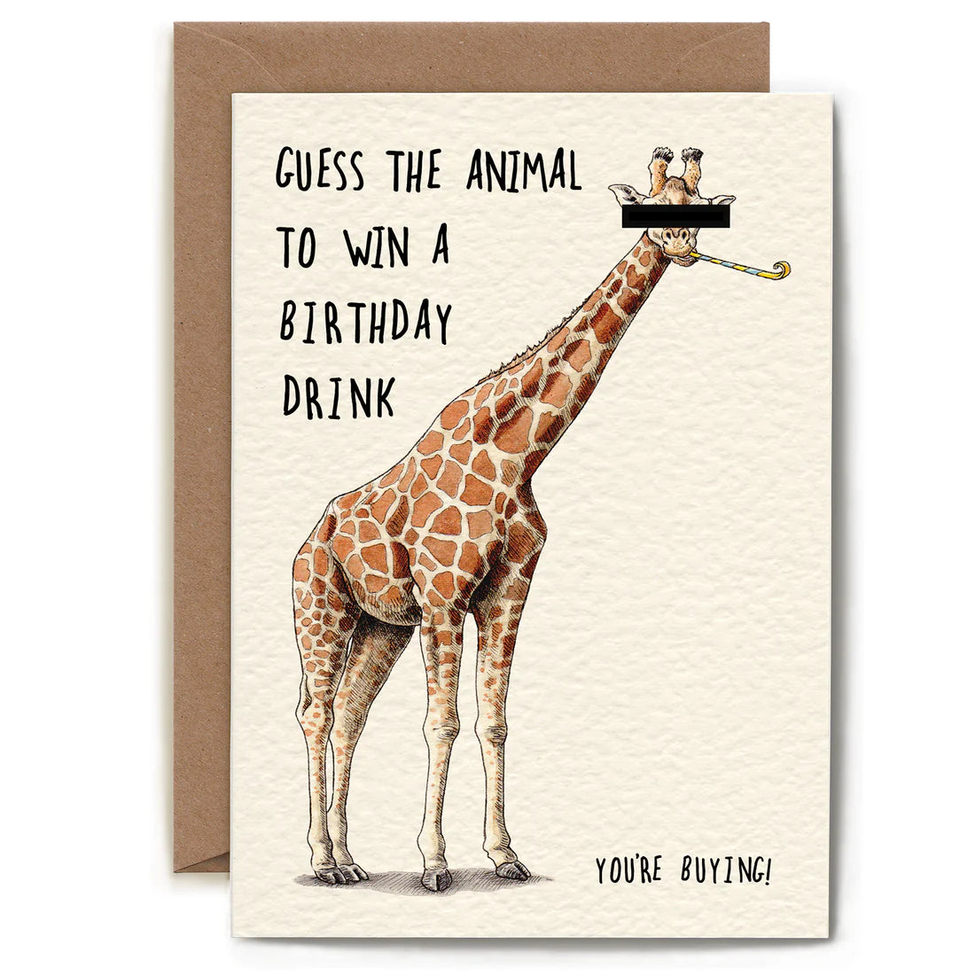 Hester & Cook Birthday Card – Giraffe