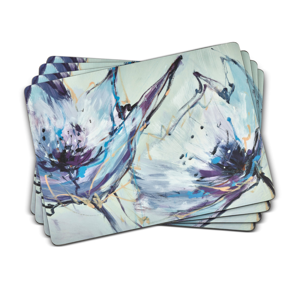 Pimpernel Blooms in Lilac Placemats – Set of 4