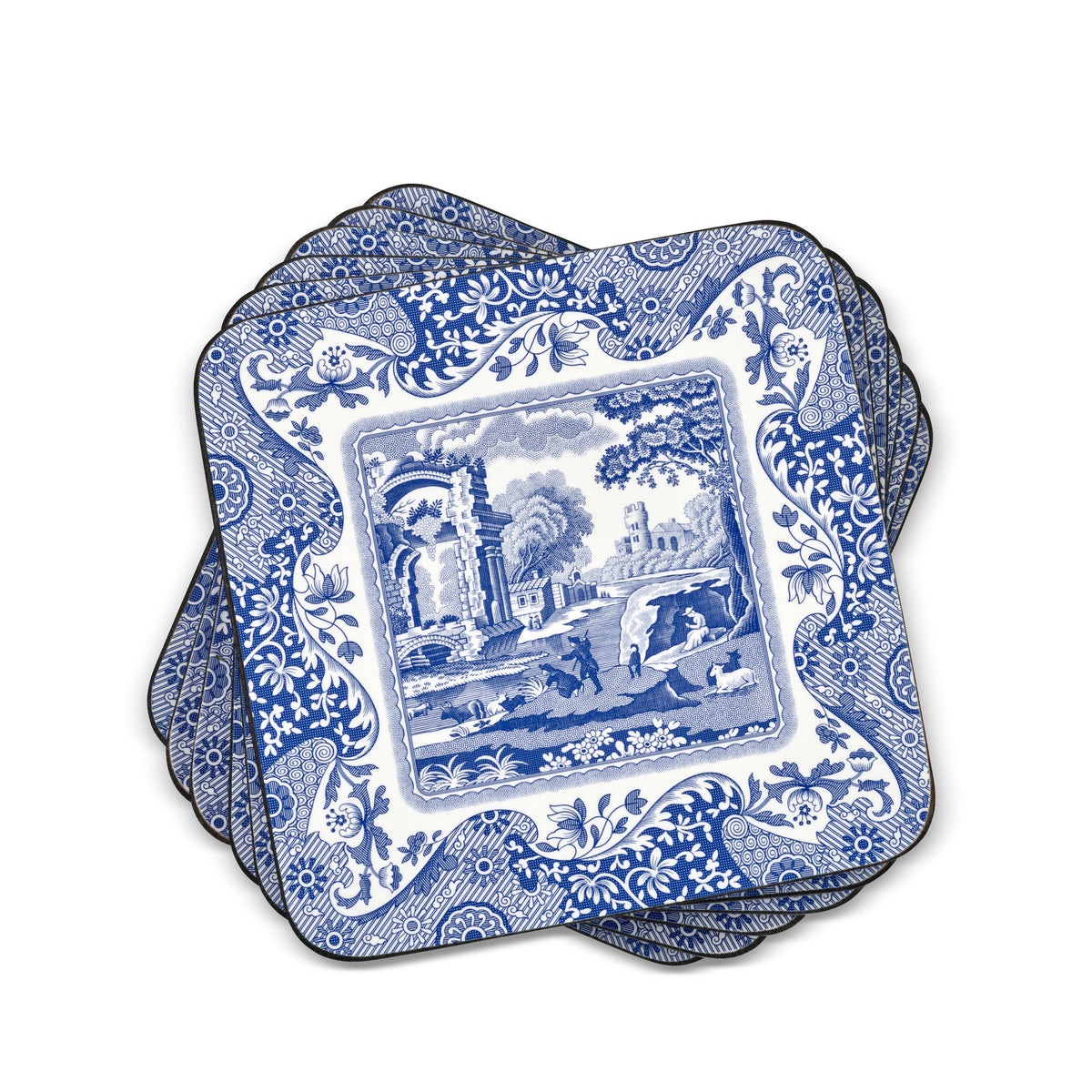 Blue Italian Coasters – Set of 6