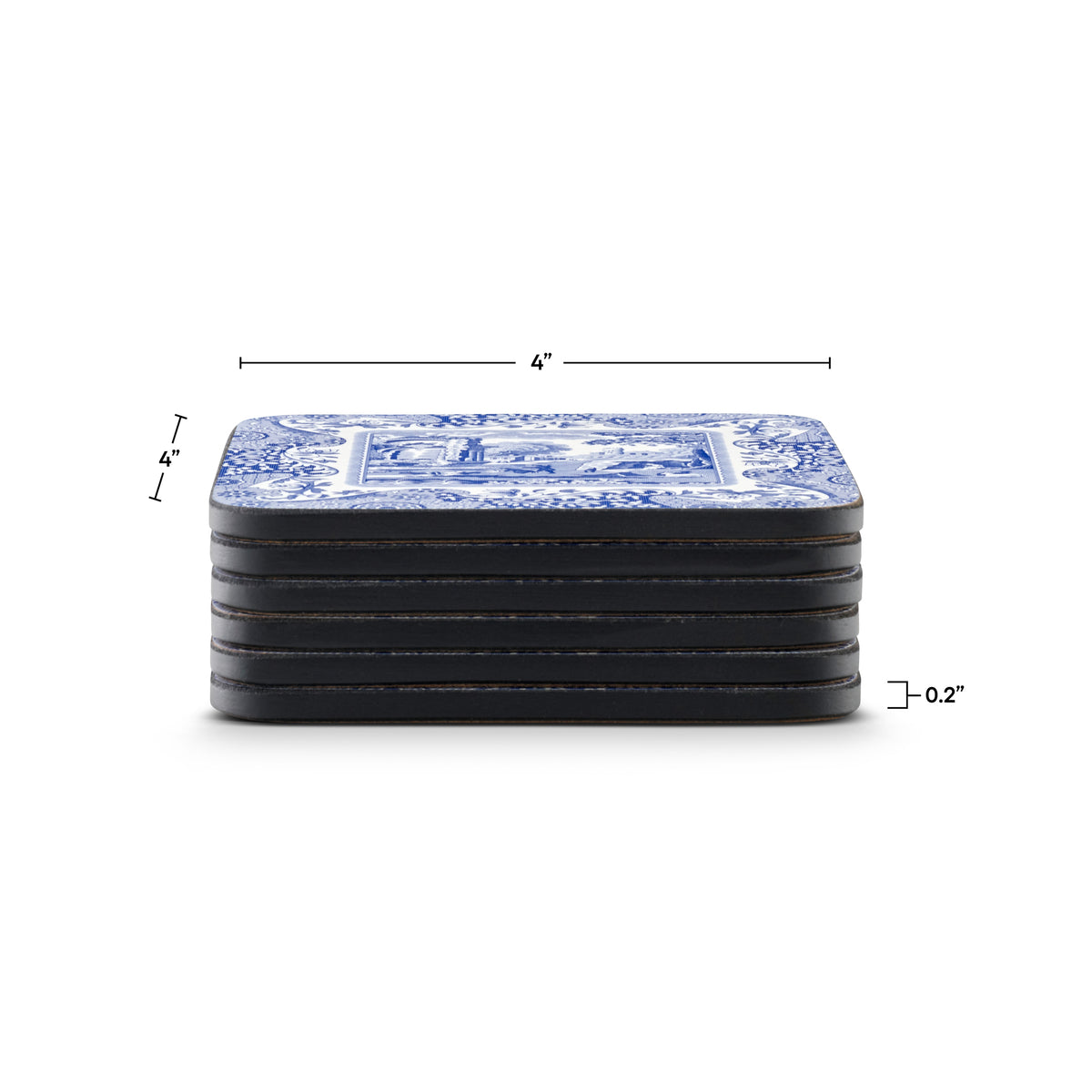 Blue Italian Coasters – Set of 6