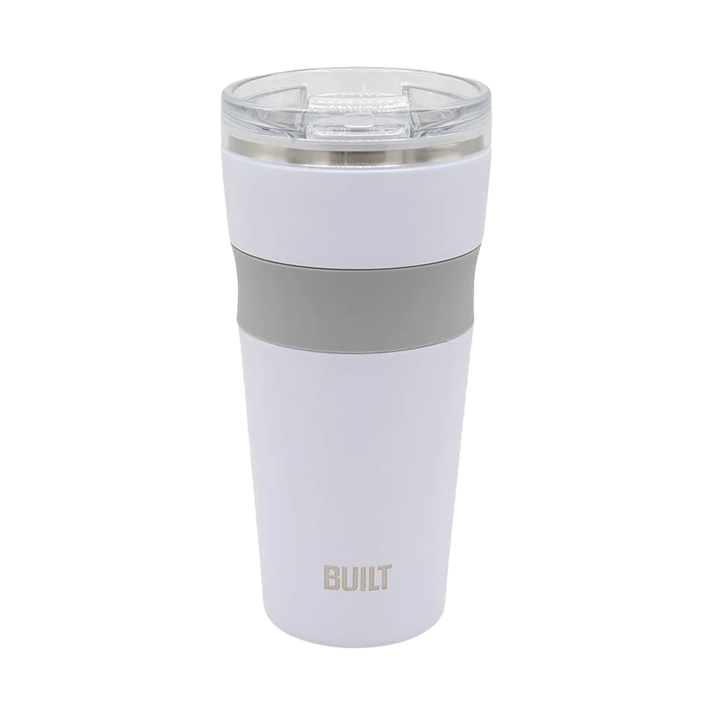 Shasta Double Wall Stainless Steel Tumbler – White – 24oz