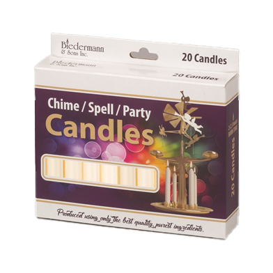 Chime or Tree Candles – 20 Box Count – Ivory