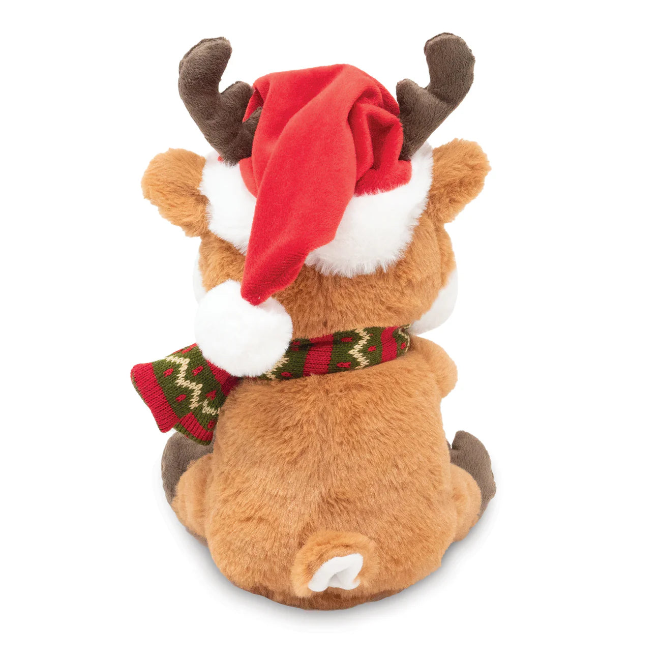 Cuddle Barn Merry Saxmas Sterling Musical Light-Up With Motion Plush Toy – 10"