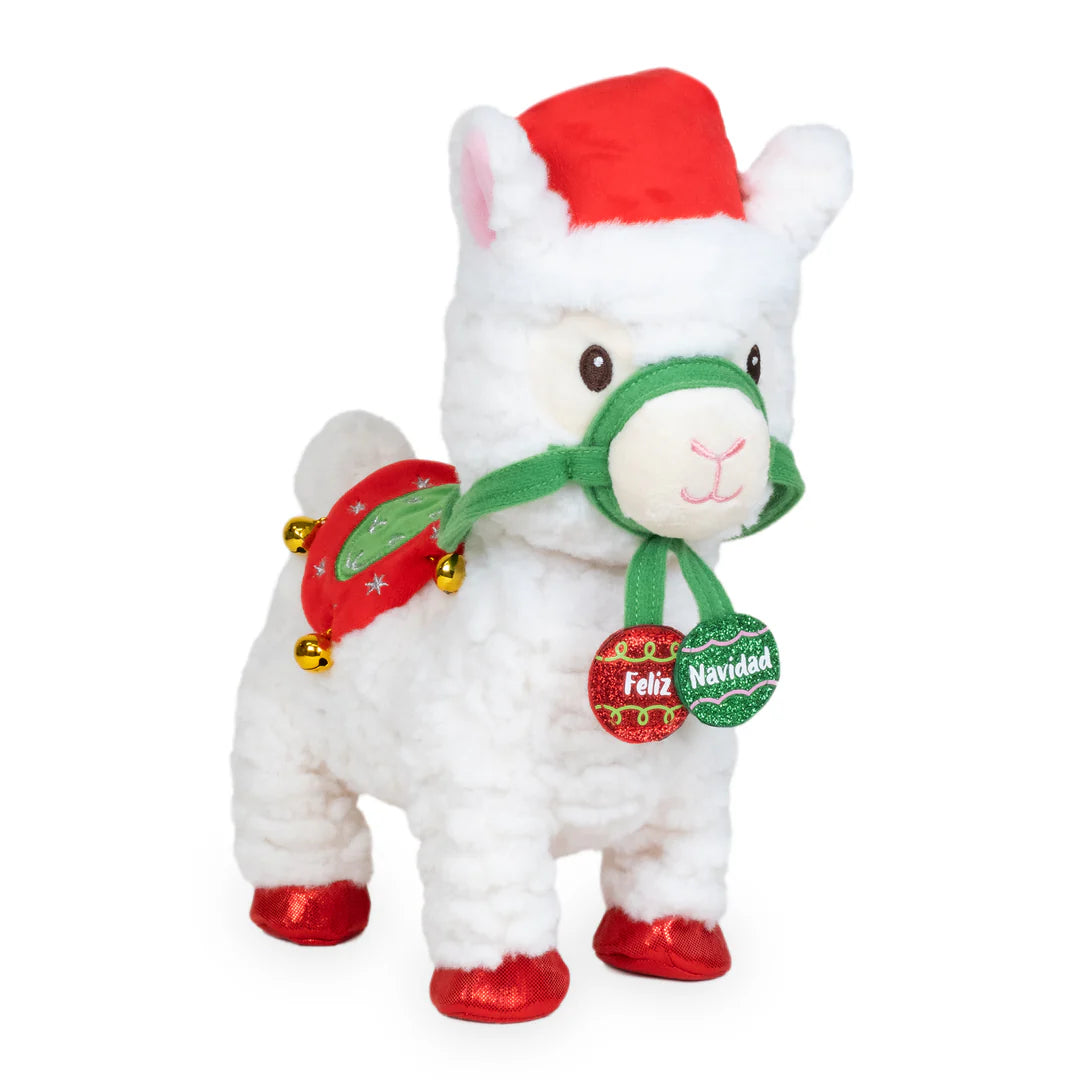Cuddle Barn Walking Musical Llama – Navidad Nico Christmas Plush Toy