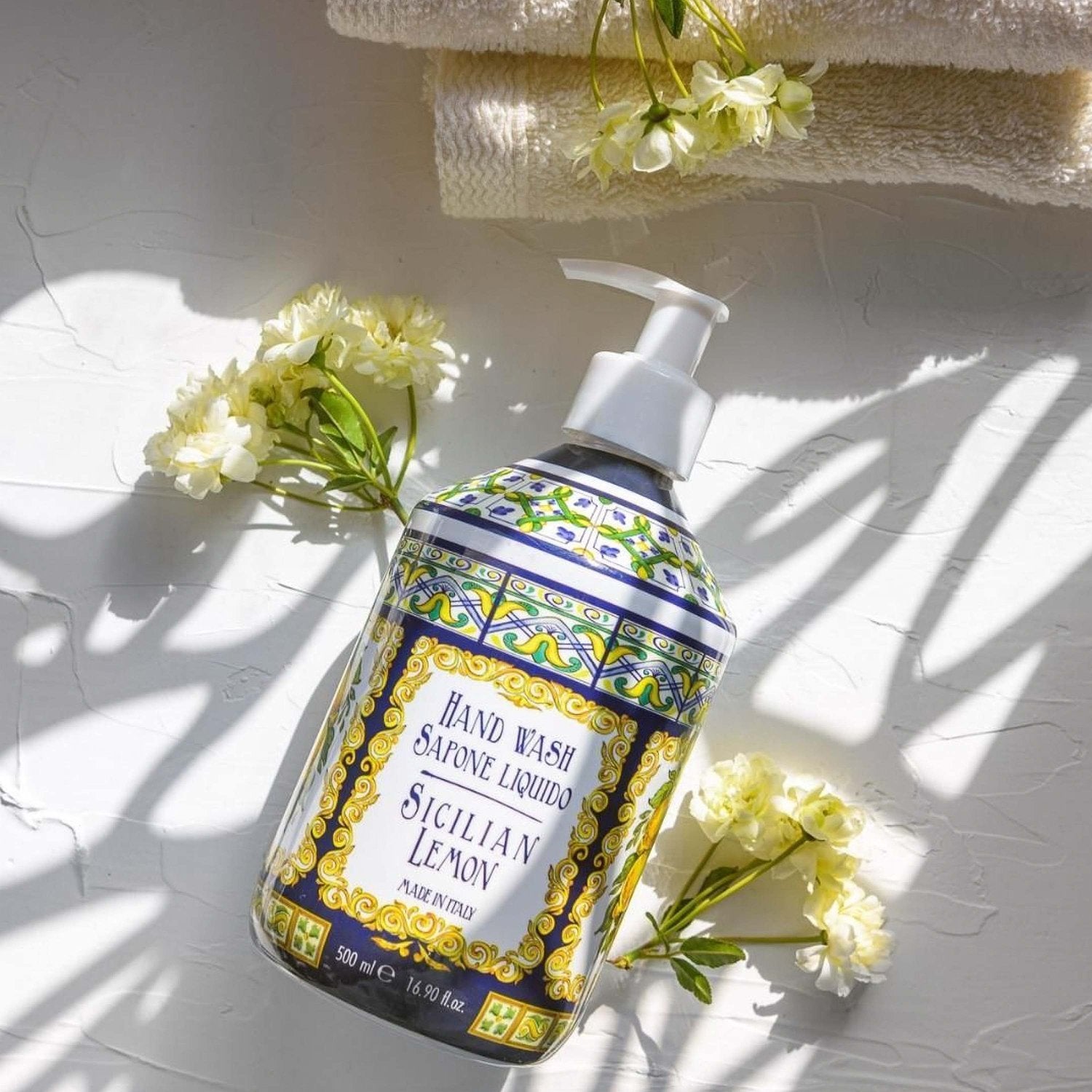 Le Cadeaux Rudy Handsoap Made In Italy – Sicilian Lemon – 16.9 oz.