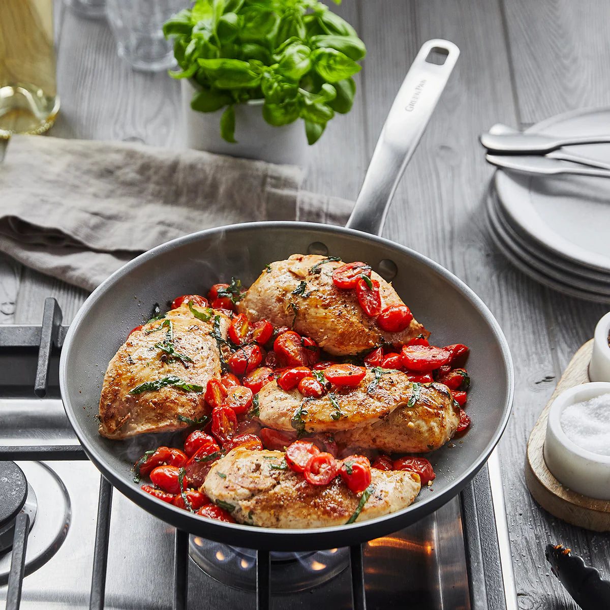 Greenpan Chatham Ceramic Non-Stick Frypan – 12in