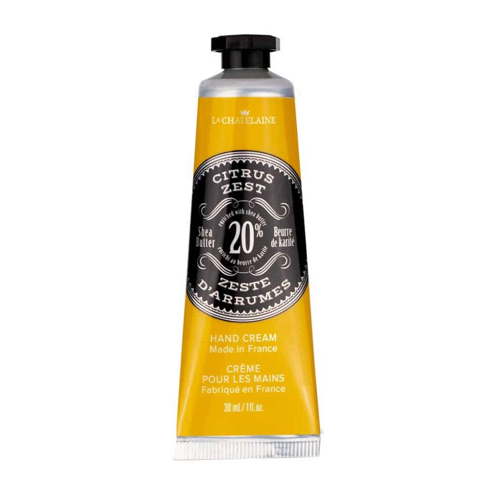La Chatelaine Travel Size Hand Cream – Citrus Zest