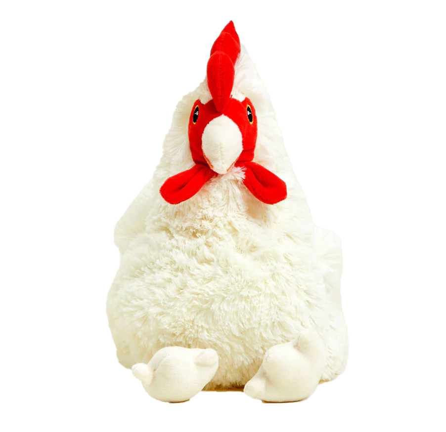 Warmies – Microwavable Lavender Scented Weighted Plush Animals – Chicken