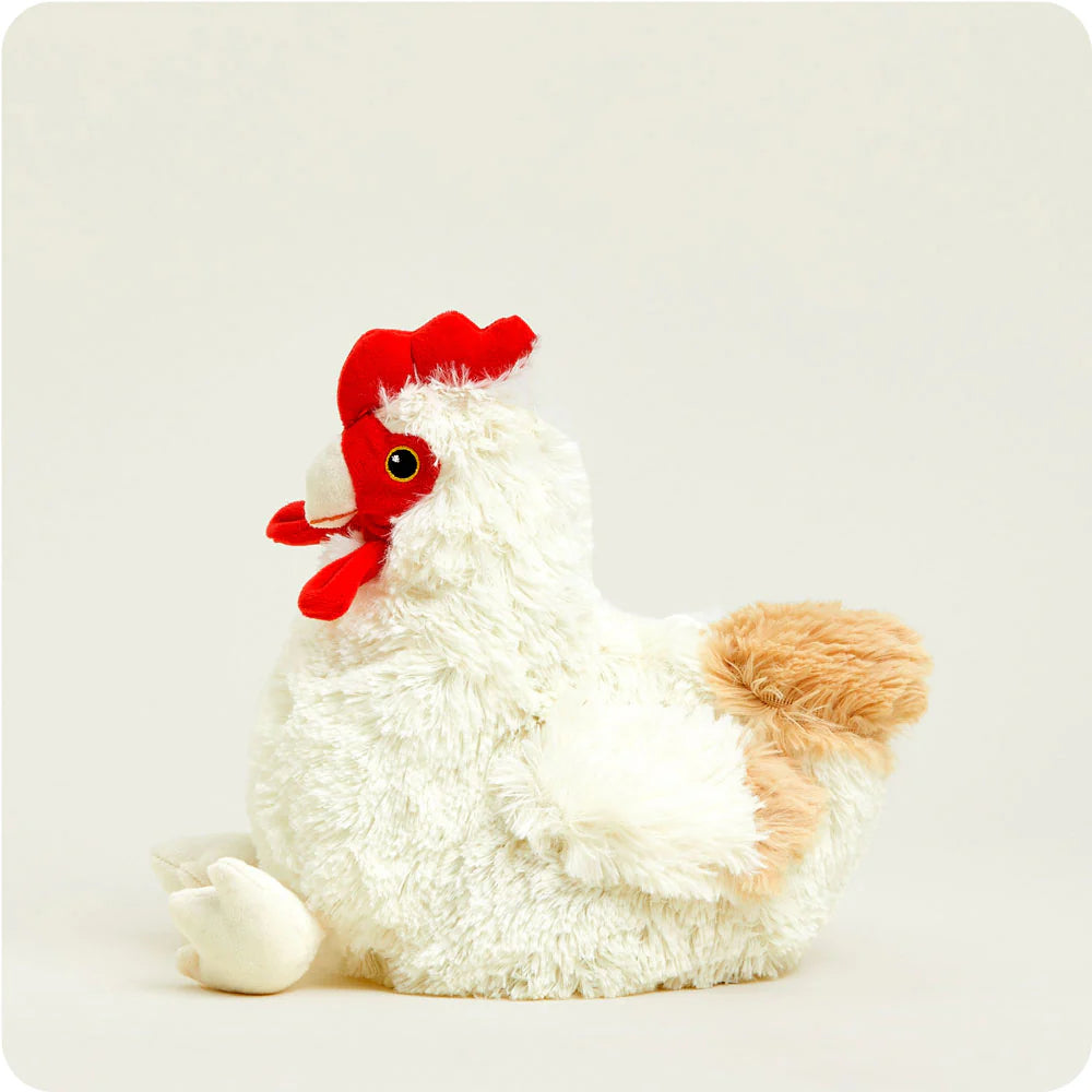 Warmies – Microwavable Lavender Scented Weighted Plush Animals – Chicken