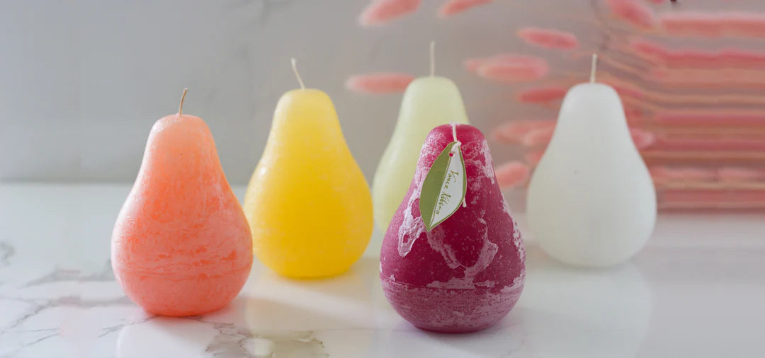 Vance Kitira Timber Pear Candle – Coral Timber – 4.5"