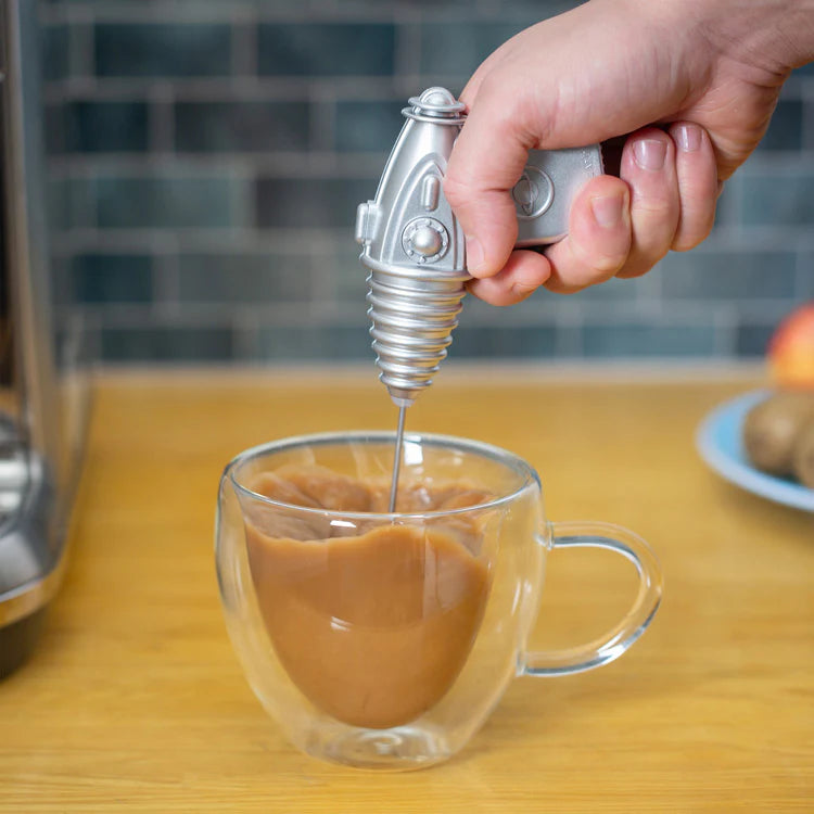 Kikkerland Space Gun Milk Frother