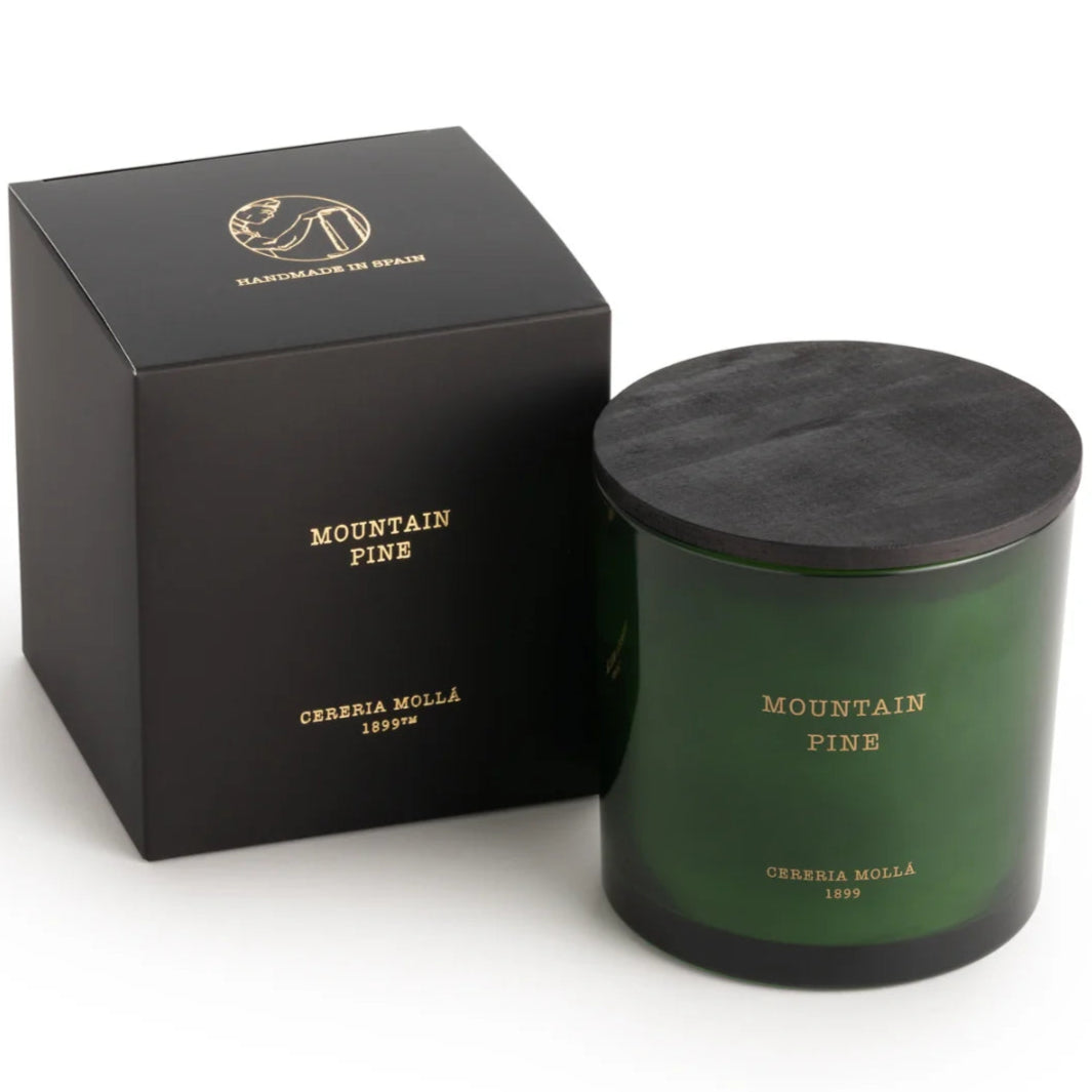 Cereria Molla Mountain Pine 3 Wick – 21oz.