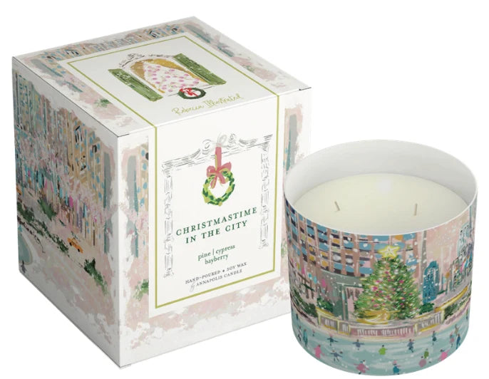 Christmastime In The City Two-Wick Candle – 12 oz