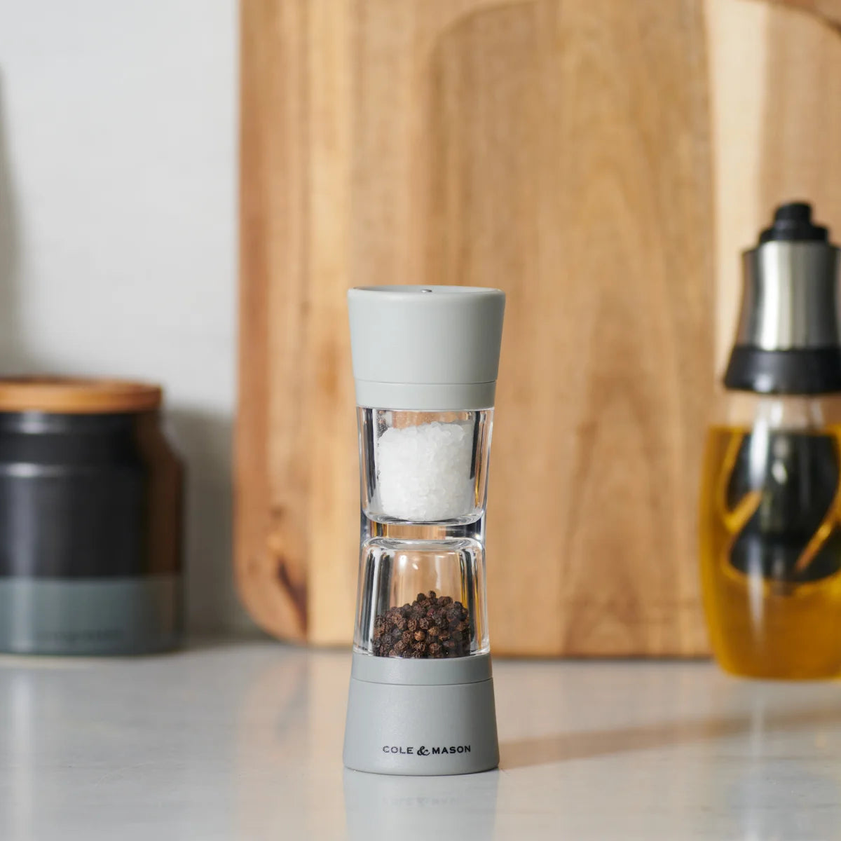 Cole & Mason Lincoln Grey Duo Salt & Pepper Mill – 7.5"– Grey