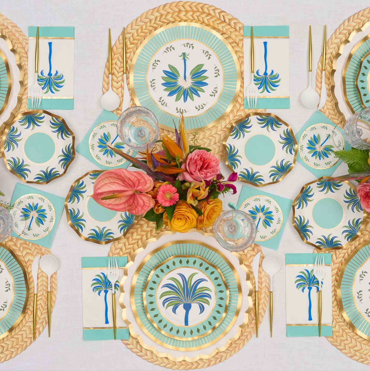 Sophistiplate Scalloped Salad & Dessert Plates - 8pkg – Preppy Palm