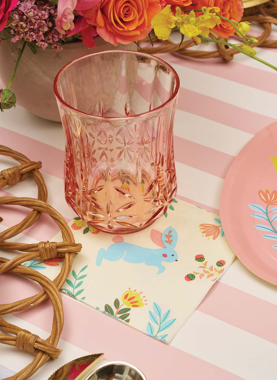 Sophistiplate Paper Beverage Napkins – Pack of 20 – Folklore Easter