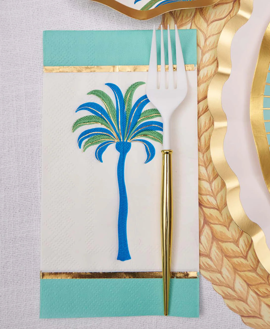 Sophistiplate Paper Guest Towels – Pack of 20 – Preppy Palm