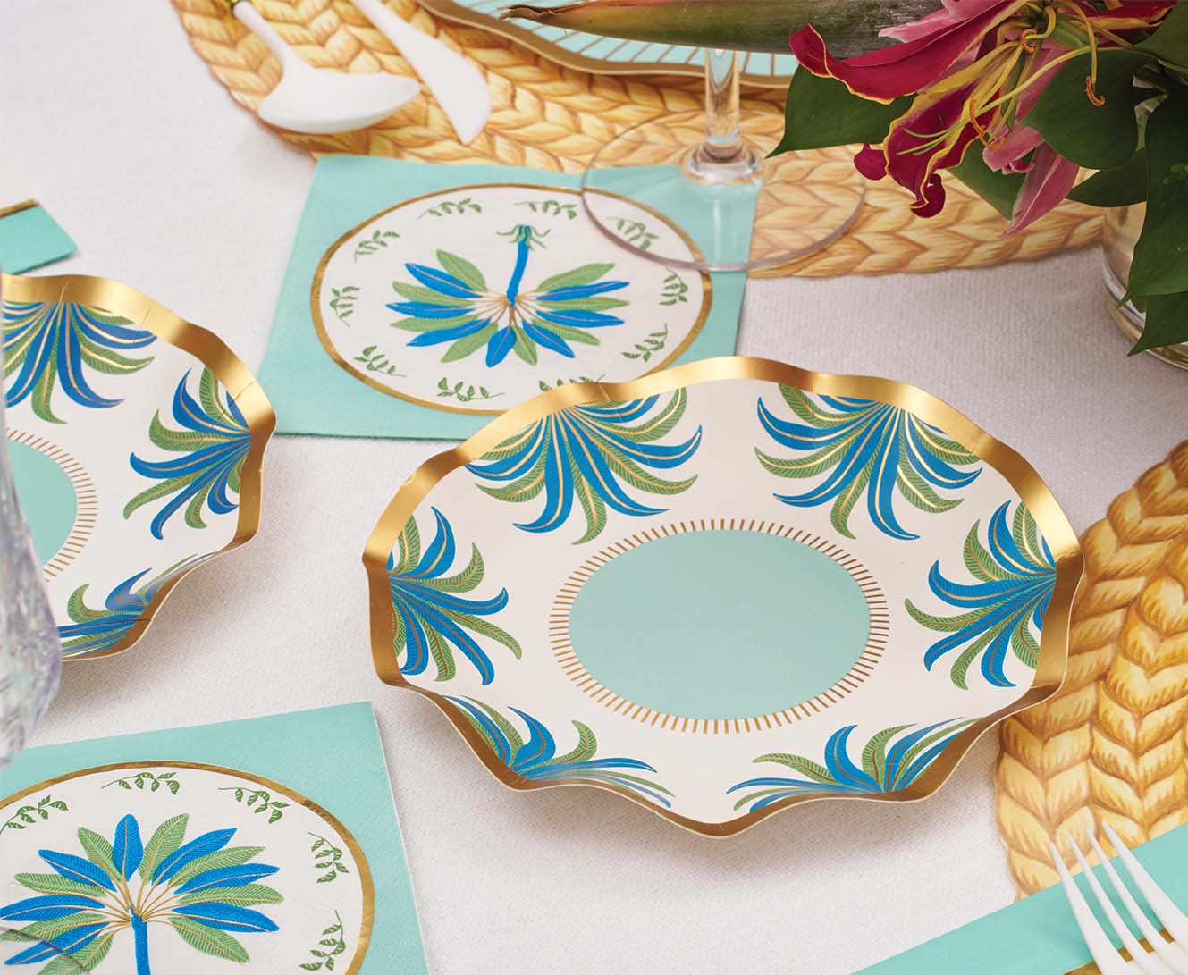 Sophistiplate Scalloped Appetizer/Dessert Bowl - 8pkg – Preppy Palm