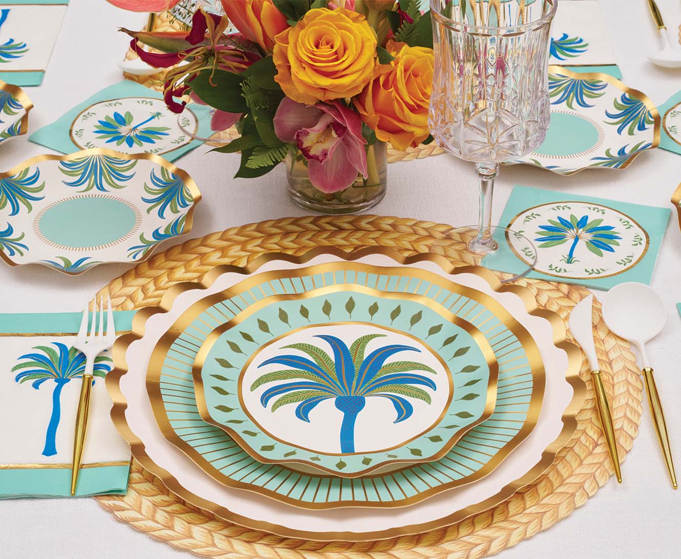 Sophistiplate Scalloped Salad & Dessert Plates - 8pkg – Preppy Palm