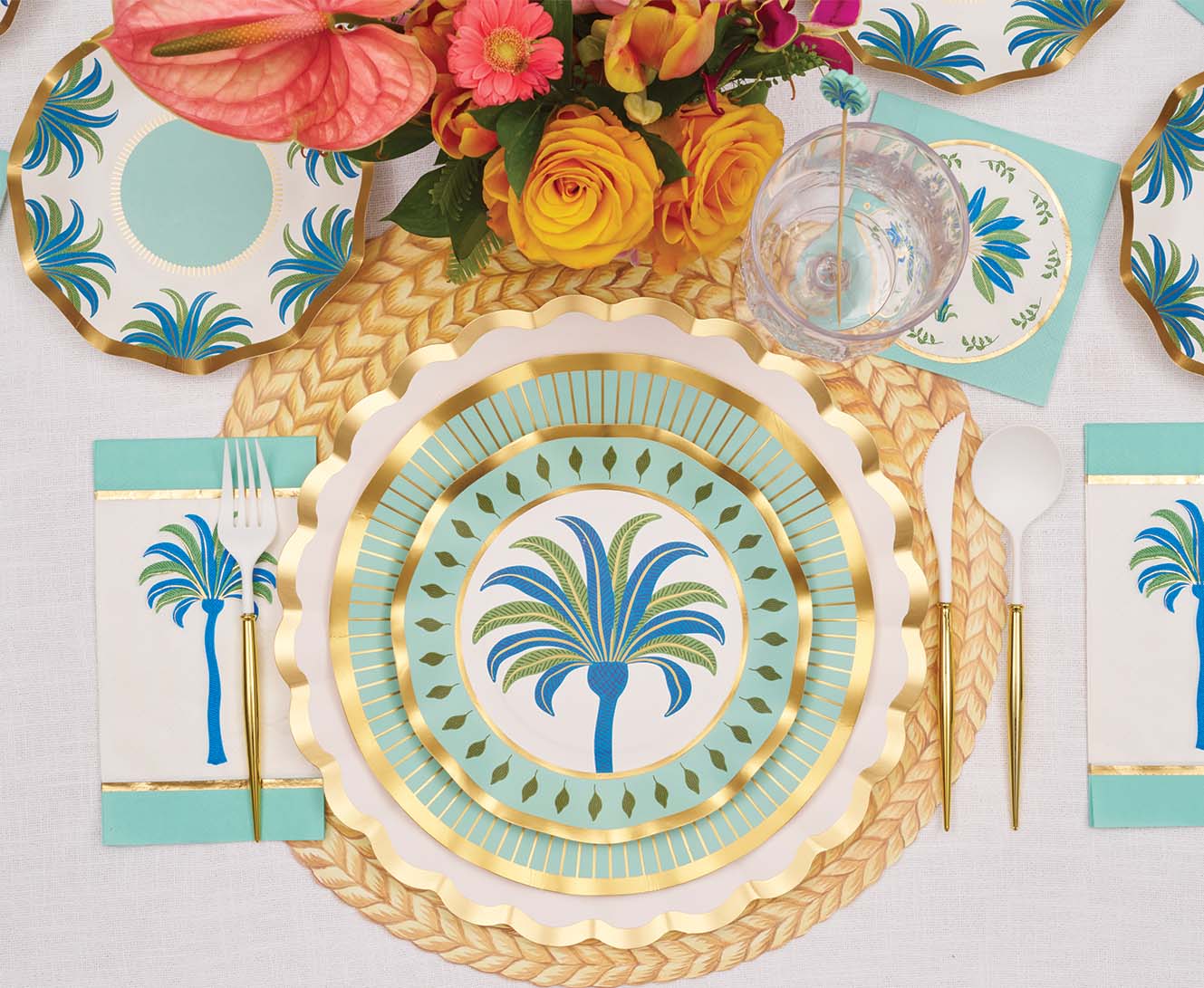 Sophistiplate Scalloped Salad & Dessert Plates - 8pkg – Preppy Palm