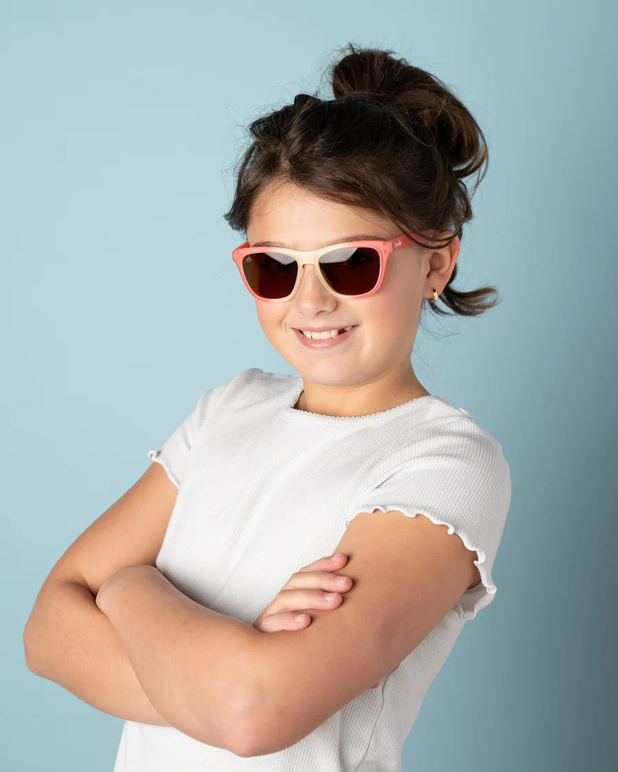 Sunnies Coral Reef Cuties — Coral Ombre Frame Sunglasses for Kids