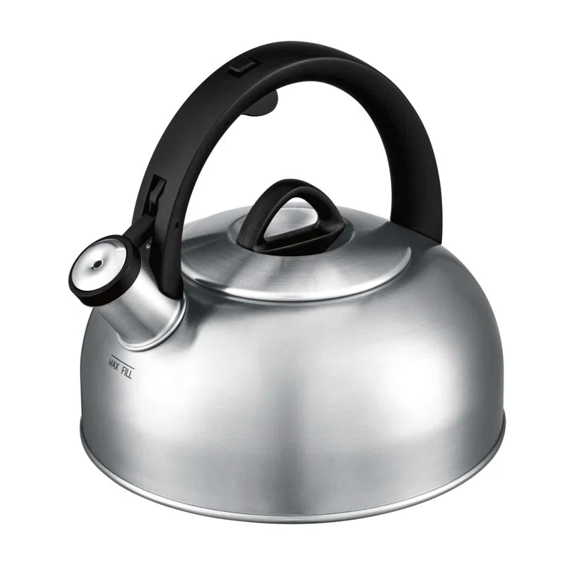 Cuisinart Classic Brillance Brushed Stainless Whistling Tea Kettle – 2-QT