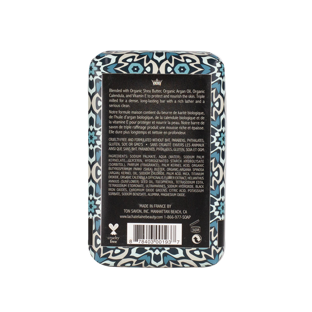 La Chatelaine Luxury Soap Bar – Deep Blue Sea – 8.8oz