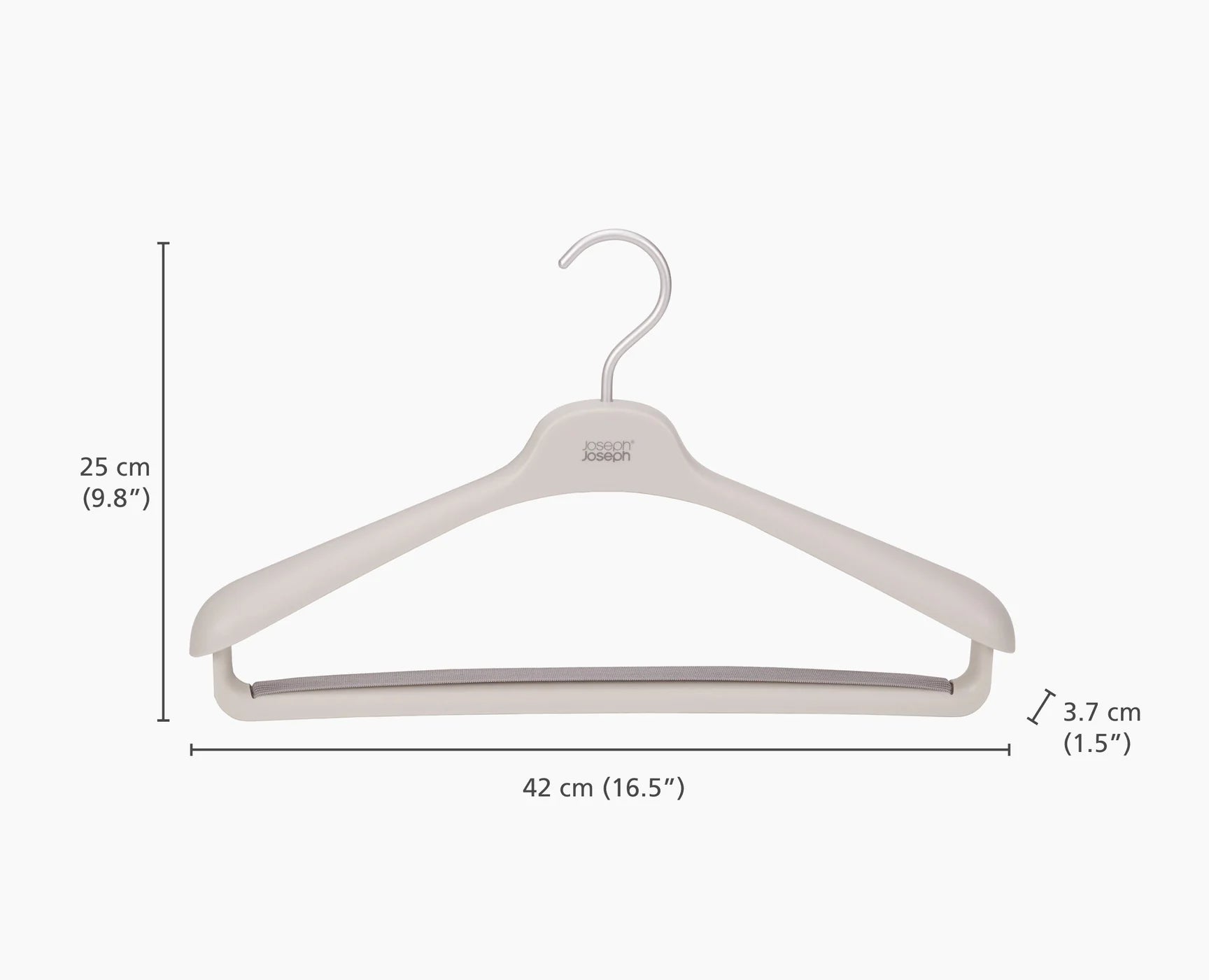Joseph Joseph Orderly Suit & Coat Hangers – Ecru – Set of 2