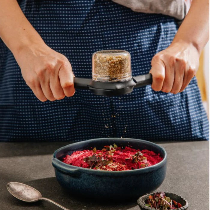 Dreamfarm Ortwo Lite Pepper, Salt & Spice Mill – Black