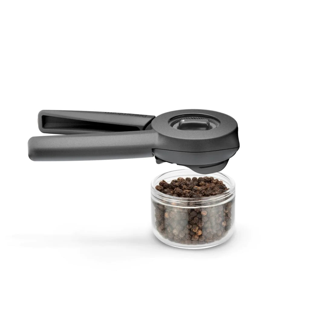 Dreamfarm Ortwo Lite Pepper, Salt & Spice Mill – Black