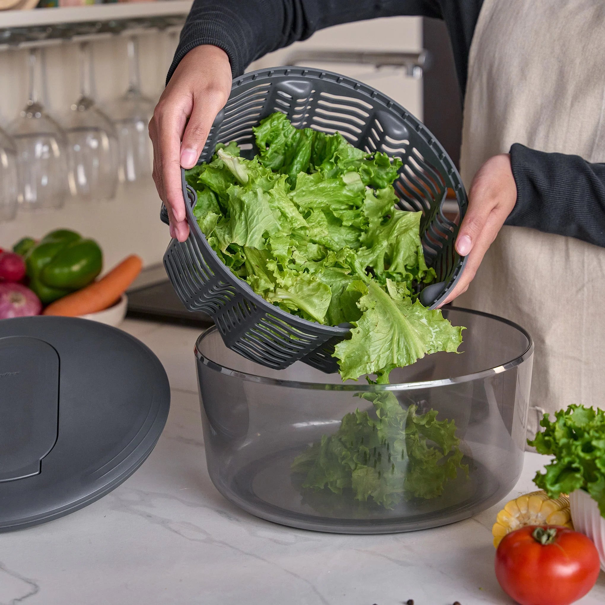 Zyliss Swift Dry Salad Spinner – Large