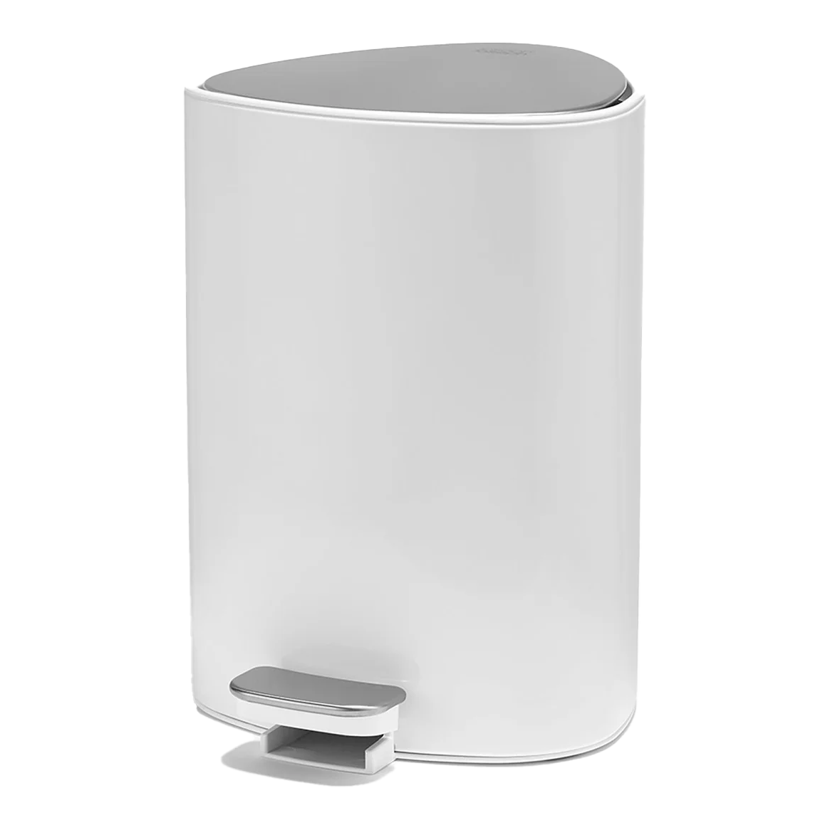 Joseph Joseph EasyStore 5L Bathroom Pedal Trash Can – Gloss White