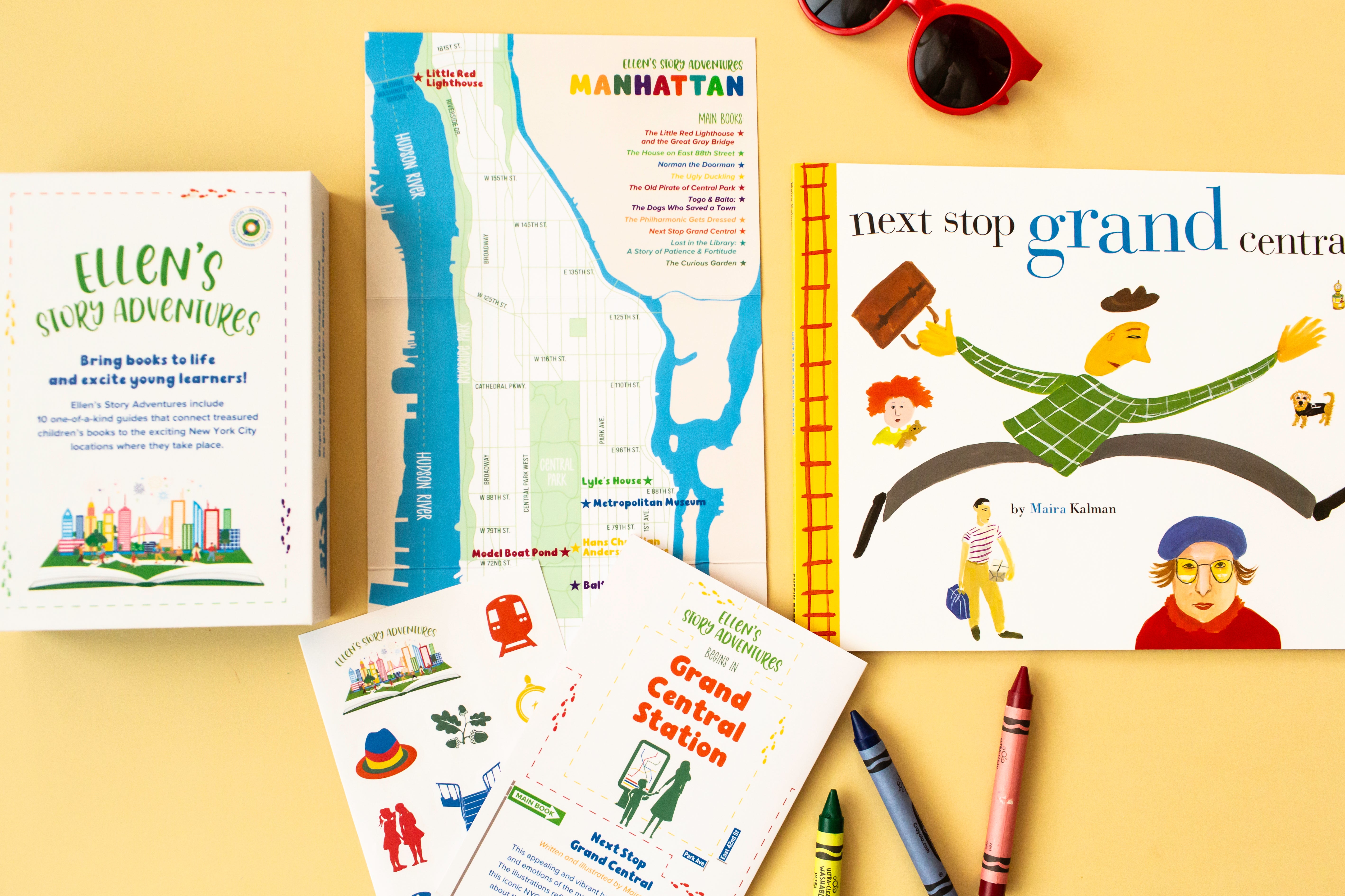 Ellen’s Story Adventures Children's Books – Boxed Set of 10 – Manhattan